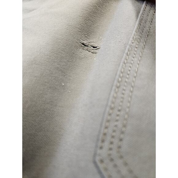 PrAna Zion Pants Mens Size 36 Beige Belted Nylon Stretch Hiking Vented - Picture 10 of 10